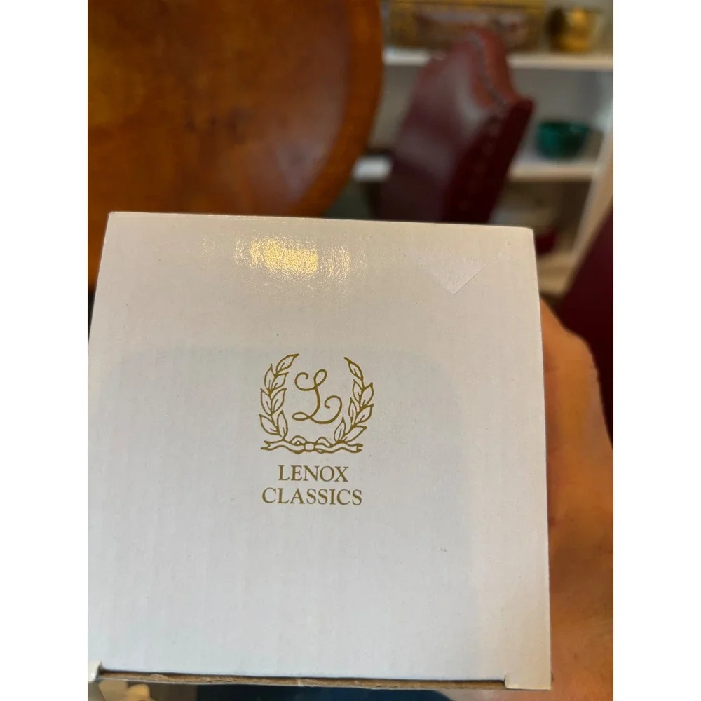 Lenox China Jewels Collection Nativity Holy Family Gold Accents Ivory~ Set of 3